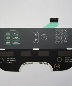 Photo Chemical Precor Experience Series Elliptical Parts: 546i / 556i / 576i Precor 532i / 534i / 536i Lower Overlay Keypad