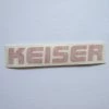 Sign Concepts Keiser Decal Red 3 3/4" X 3/4"