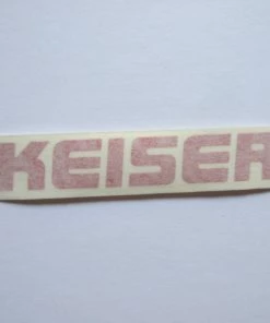 Sign Concepts Keiser Decal Red 3 3/4" X 3/4"