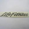 Sign Concepts Life Fitness Frame Decal 7" X 1"