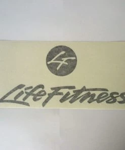 Sign Concepts Life Fitness Shroud Decal 13" X 6"