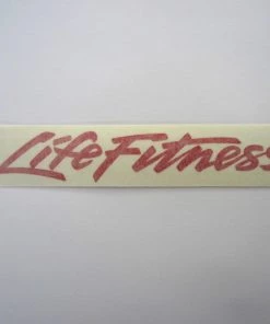 Sign Concepts Life Fitness Frame Decal 4" X 1/2"