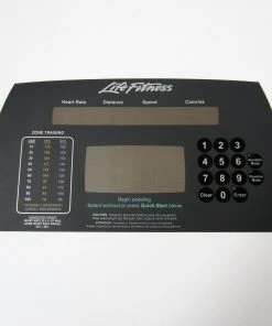 HST Life Fitness 95Xi & 91Xi Life Fitness 91Xi Upper Display Overlay