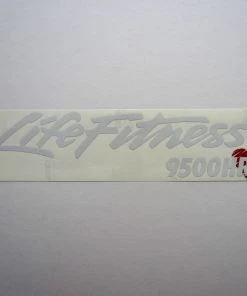 Sign Concepts Life Fitness 9500 Next Gen Hand Rail Support Decal