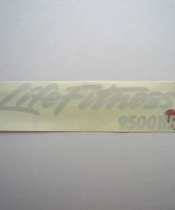 Sign Concepts Life Fitness 9500 Next Gen Hand Rail Support Decal