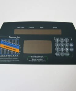 HST Life Fitness 9500HR Next Gen Bike Upper Display Overlay Lifecycle 9500 Next Gen & 9500HRT