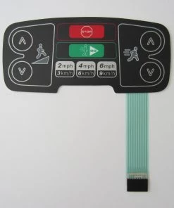 Photo Chemical Life Fitness 95T Elevation Series Life Fitness 95T Inspire / Engage Activity Zone Overlay & Keypad 9 Pin