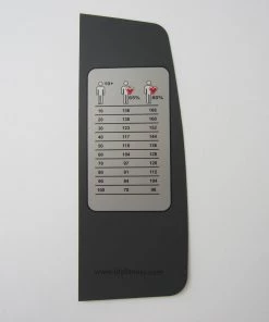 HST Life Fitness 95T Inspire Console Decal "Right" Life Fitness 95T Elevation Series