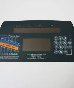 HST Life Fitness CT9500HR Next Gen Upper Display Overlay