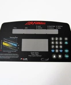 Photo Chemical Life Fitness CT9500 Rear Drive Display Overlay Life Fitness CT9500HR Next Gen & Rear Drive