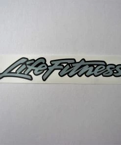 Sign Concepts Life Fitness 95T Elevation Series Life Fitness Decal Grey / Black 10"