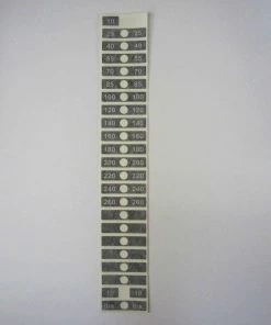 Sign Concepts Weight Stack Decals MJ8 10lb. To 260lb.