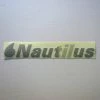 Sign Concepts Nautilus Decal Gray W/ Blue Outline