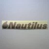 Sign Concepts Nautilus Decal Red W/ Gray Outline