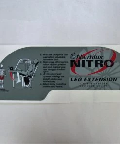 Sign Concepts Nautilus Nitro Leg Extension