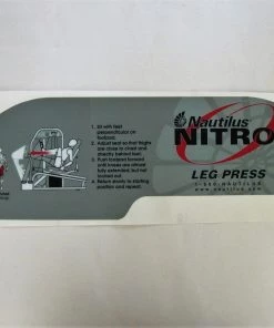 Sign Concepts Nautilus Nitro Leg Press