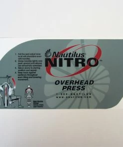 Sign Concepts Nautilus Nitro Overhead Press