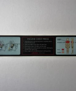 Sign Concepts Pro 1 Incline Chest Press