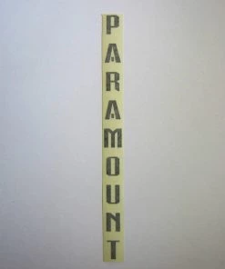 Sign Concepts Paramount Decal Black 14" X 1"