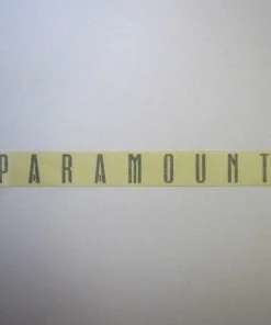 Sign Concepts Paramount Decal Silver 12" X 1-1/4"