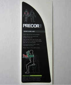 Sign Concepts Precor 205 Bicep Curl