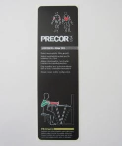 Sign Concepts Precor 309 Vertical Row Icarian Line