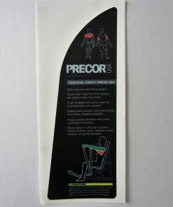 Sign Concepts Precor 404 Vertical Chest Press
