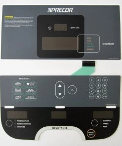 Photo Chemical Precor 615 Assurance Parts Precor RBK / UBK 615 Overlay Keypad Set