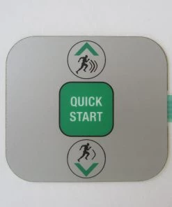 Photo Chemical Precor 615 Assurance Parts Precor RBK / UBK 615 Lower Control Overlay Keypad