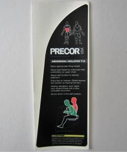 Sign Concepts Precor 712 Abdominal Isolator
