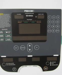 Photo Chemical Precor Experience Series Treadmill Parts: 932i / 946i / 954i / 956i / 966i Precor 946i Treadmill Overlay / Keypad
