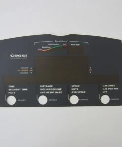 HST Precor C956i & C966i Soft Touch Treadmill Parts Precor C966i Upper Display Overlay