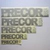 Sign Concepts Precor / Icarian Precor USA Decals Silver