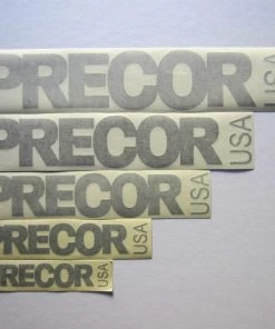 Sign Concepts Precor / Icarian Precor USA Decals Silver