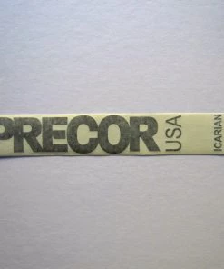 Sign Concepts Precor USA Icarian Line Decal 13-1/2" X 2"