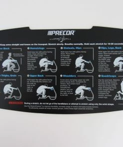 Cutting Edge Plastics Precor Stretch Trainer Parts Precor Stretch Trainer Placard V1