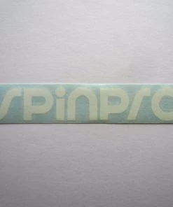 Sign Concepts SpinPro Decal White 7" X 1-1/4"