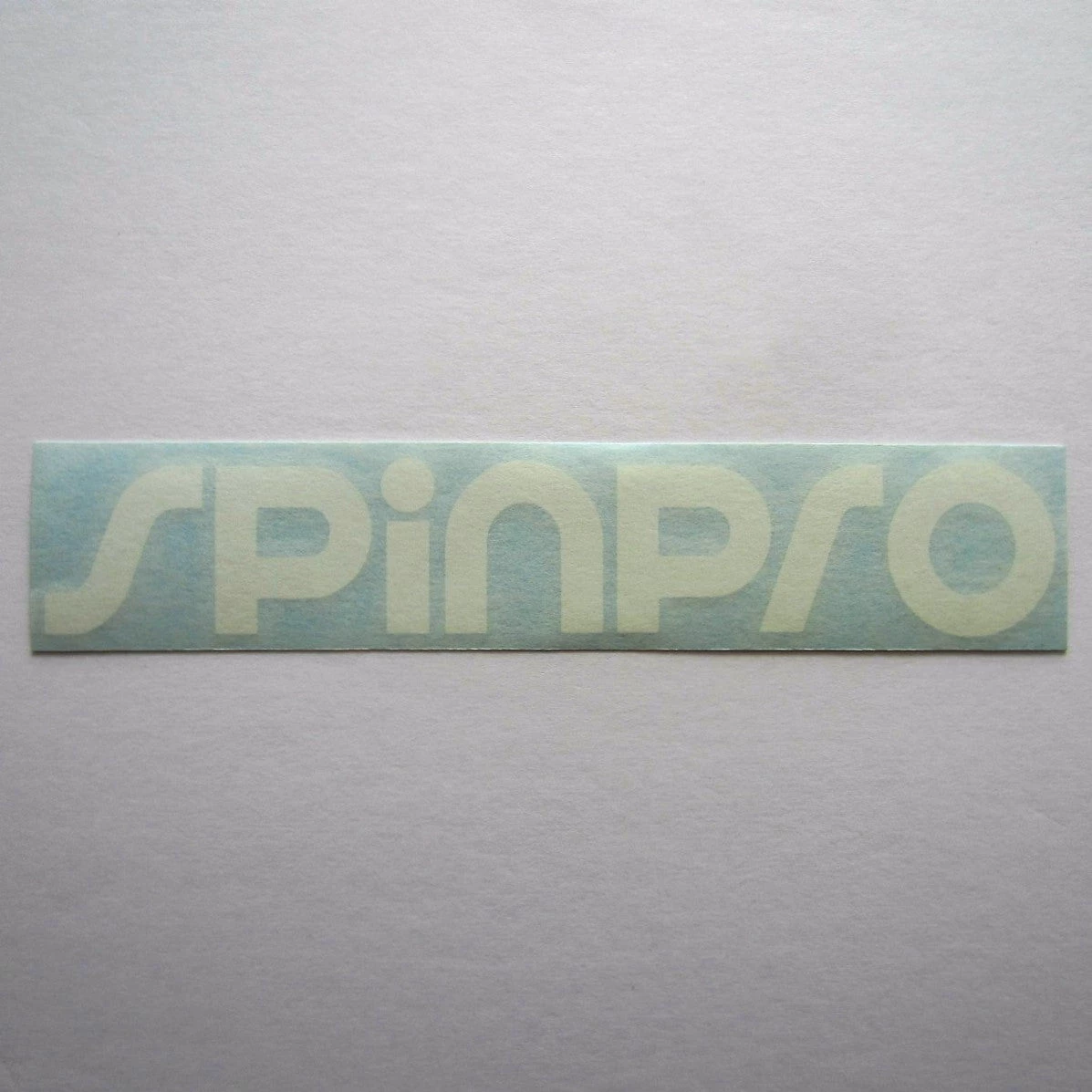 Sign Concepts SpinPro Decal White 7" X 1-1/4" 1 Sign Concepts SpinPro Decal White 7" X 1-1/4"