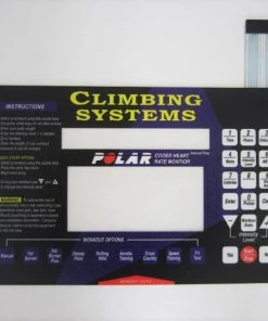 Photo Chemical StairMaster Stepper Parts StairMaster 4400 PT/CL W/ HR Display Overlay Keypad