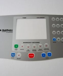 HST StairMaster StepMill Parts StairMaster C50 Silver Display Overlay