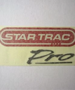HST 6300 Upright / 6400 Recumbent Front Shroud Decal Star Trac 6300 Upright / 6400 Recumbent Parts