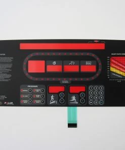 Photo Chemical Star Trac E-TR Gen 1 / Gen 2 & E-TRx Treadmill Parts Star Trac E-TRx / E-TR (Gen 2) Overlay Keypad