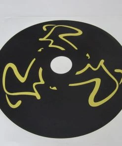 Sign Concepts NXT Wheel Decal Set ( 2 ) Black & Yellow Star Trac NXT/PRO