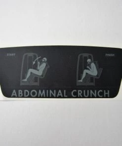 Sign Concepts Selection Line TechnoGym Abdominal Crunch