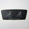 Sign Concepts TechnoGym Chest Press