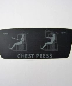 Sign Concepts TechnoGym Chest Press