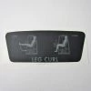 Sign Concepts TechnoGym Leg Curl Selection Line