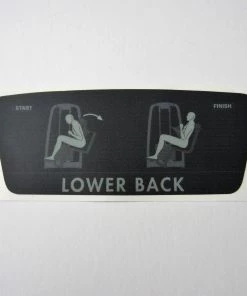 Sign Concepts TechnoGym Lower Back