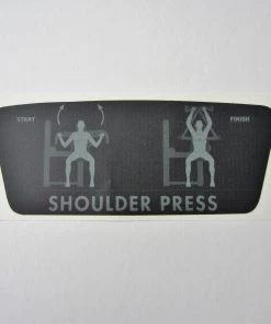 Sign Concepts TechnoGym Shoulder Press Selection Line