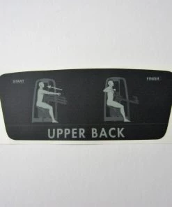 Sign Concepts Selection Line TechnoGym Upper Back
